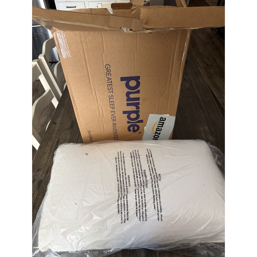 Purple White Sleeping Pillow by Purple - Supportive Home Bedding